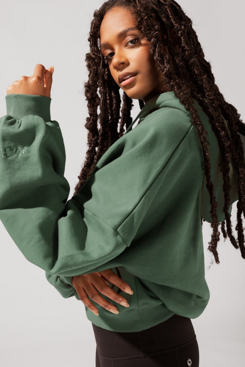 POPFLEX Pullover Cloud Hoodie Juniper | HQGI59084