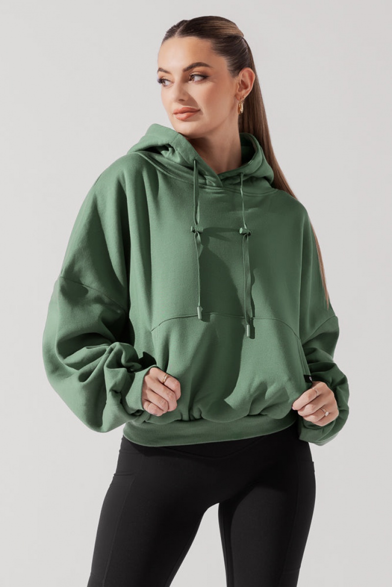 POPFLEX Pullover Cloud Hoodie Juniper | HQGI59084