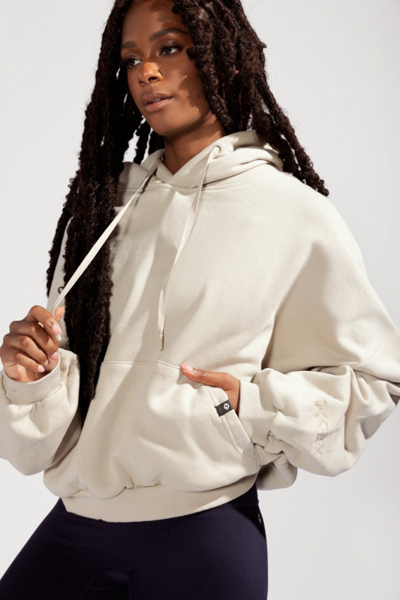 POPFLEX Pullover Cloud Hoodie Seashell | NACX21975