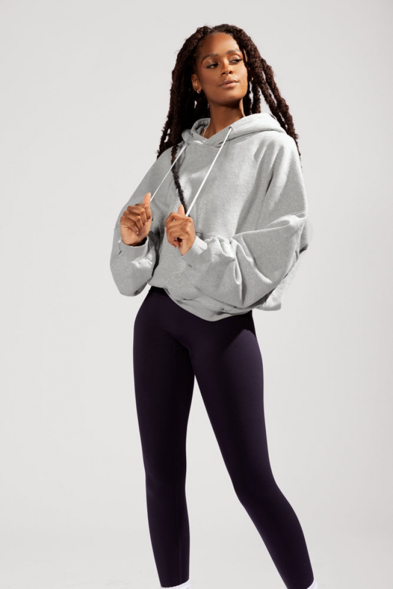 POPFLEX Pullover Cloud Hoodie Šedé | QMBN91625