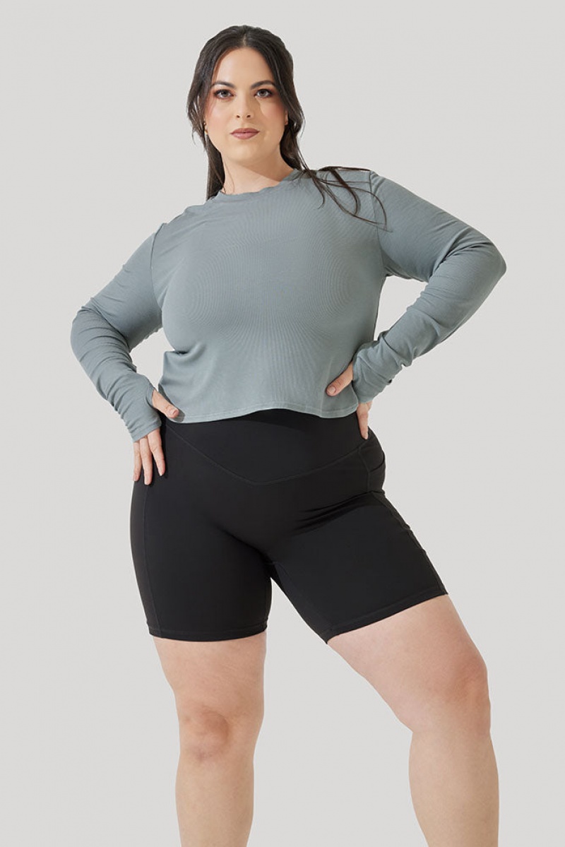 POPFLEX Refine Long Sleeve Top Blankyt | CKHZ52480