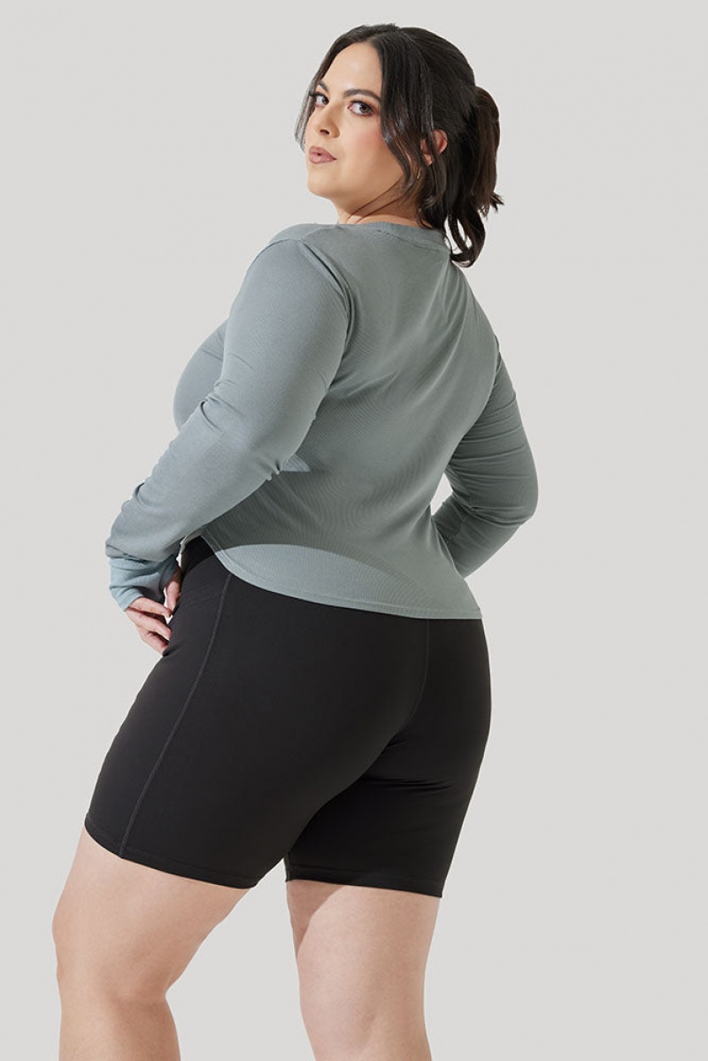 POPFLEX Refine Long Sleeve Top Blankyt | CKHZ52480