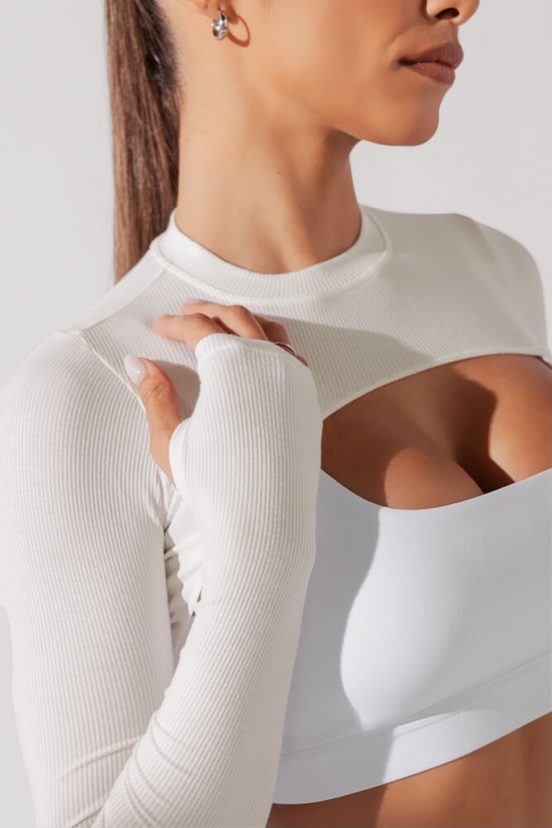 POPFLEX Relevé Žebrovaný Shrug Sugar | FUYS18426