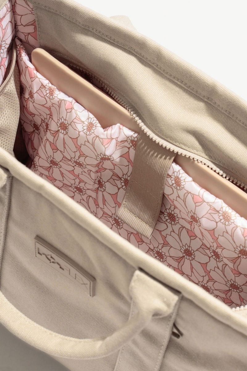 POPFLEX Sloane Tote Taupe | MCSX80793
