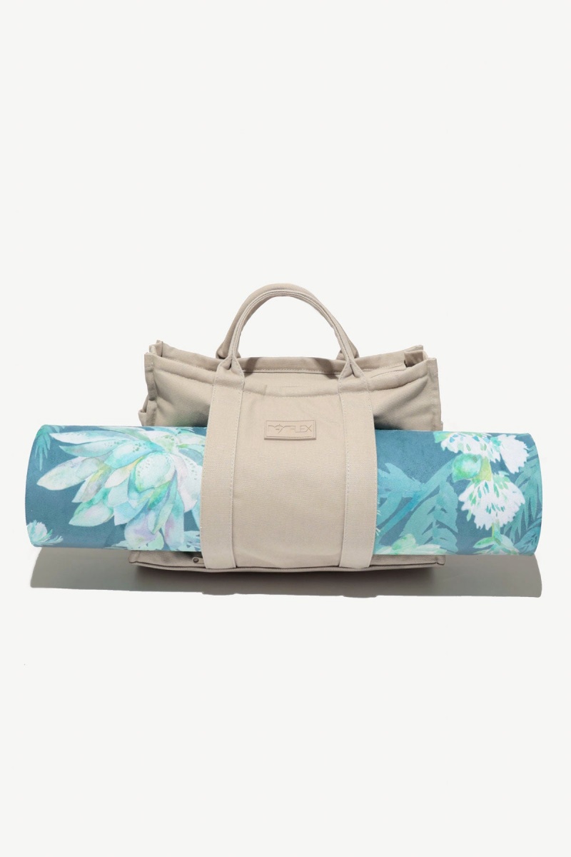 POPFLEX Sloane Tote Taupe | MCSX80793