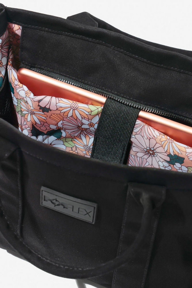 POPFLEX Small Sloane Tote Černé | HOIT50176