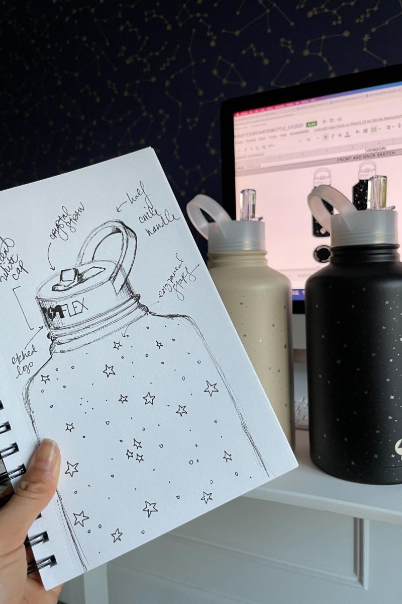 POPFLEX Starry Night Bottle | JCOW92671
