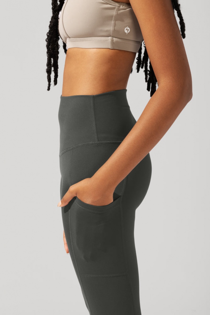POPFLEX Supersculpt™ Leggings with Pockets (Soft Touch) Forestwood | GOPL89624