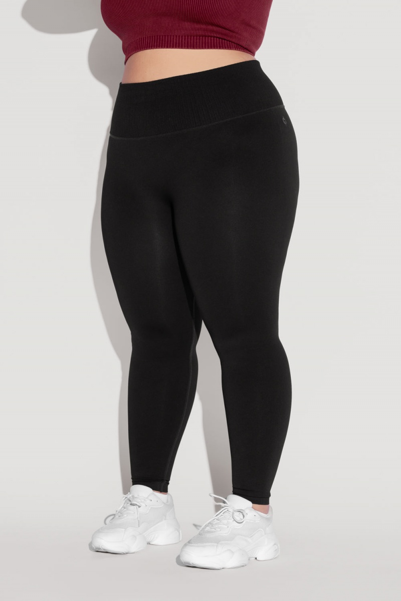 POPFLEX Supersculpt™ Seamless Leggings Černé | KCLP51289