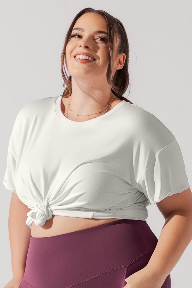 POPFLEX The Perfect Tee Bílé | GRVL19230