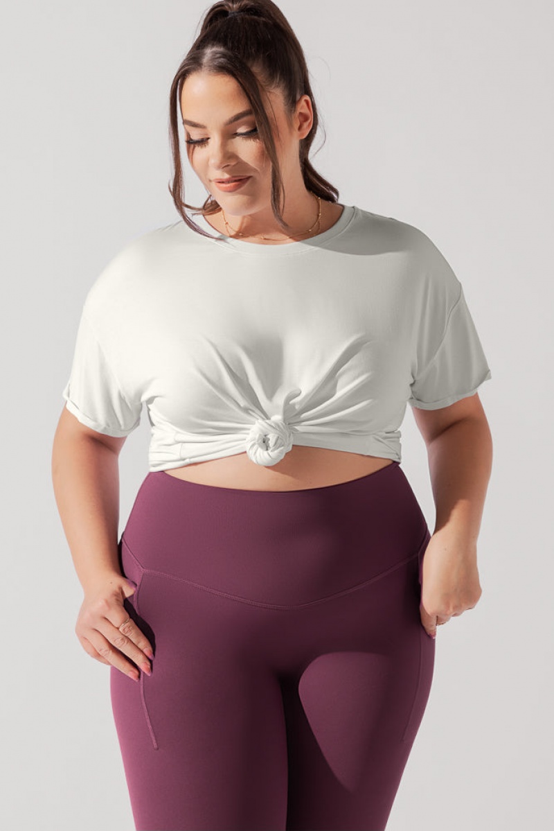 POPFLEX The Perfect Tee Bílé | GRVL19230