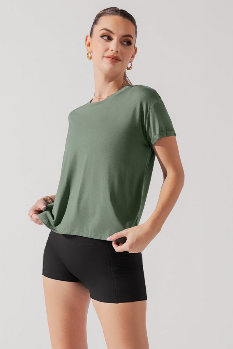 POPFLEX The Perfect Tee Zelene | SEDN73158
