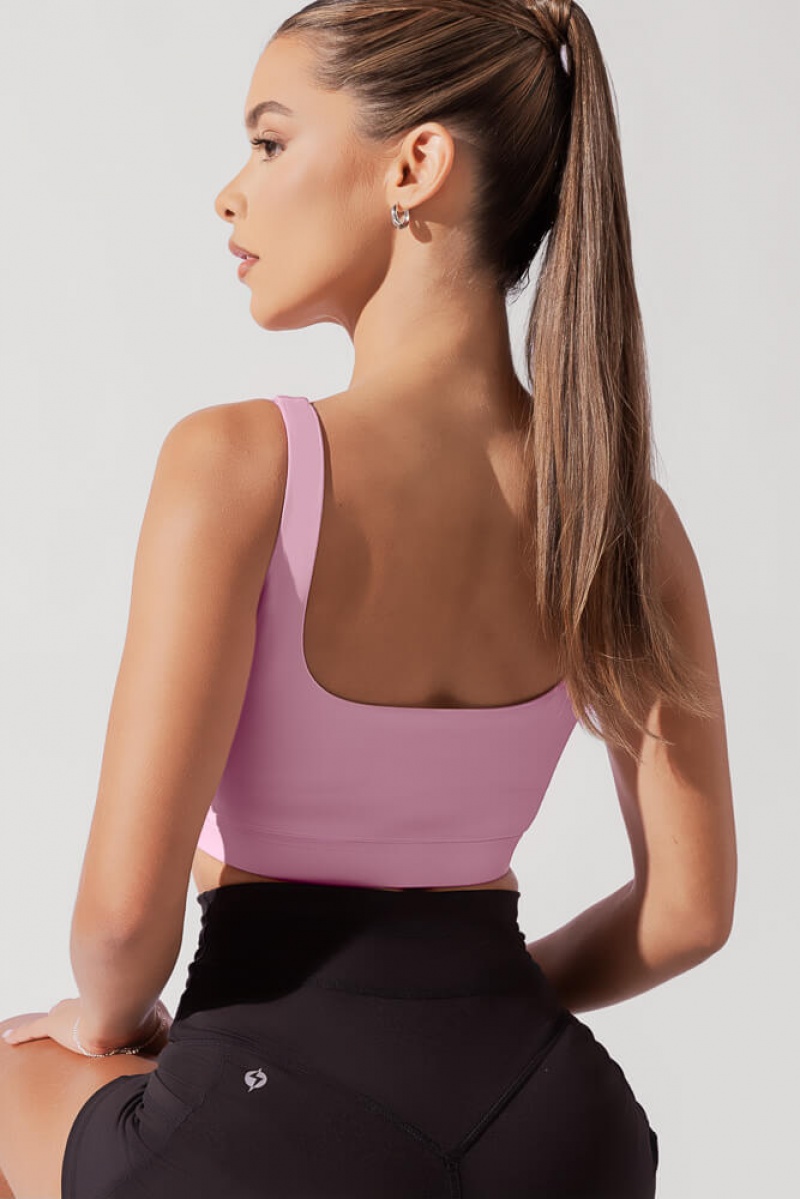 POPFLEX Tone Bra Bubblegum | QZIP27594