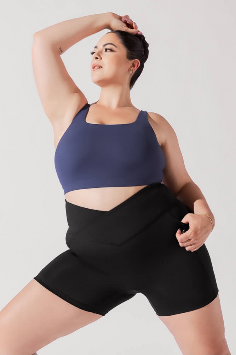 POPFLEX Tone Bra Tmavě Blankyt | WNIU86209