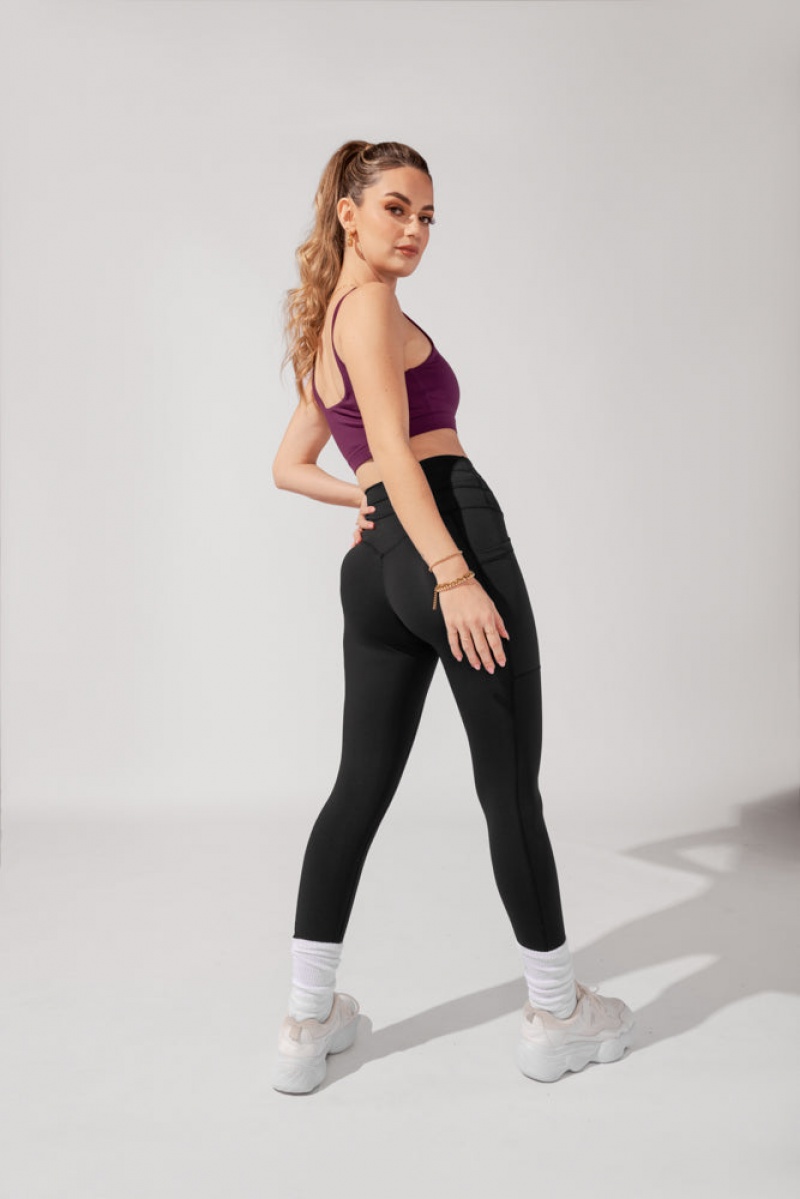 POPFLEX Tone Bra Winter Plum | UYSE04591
