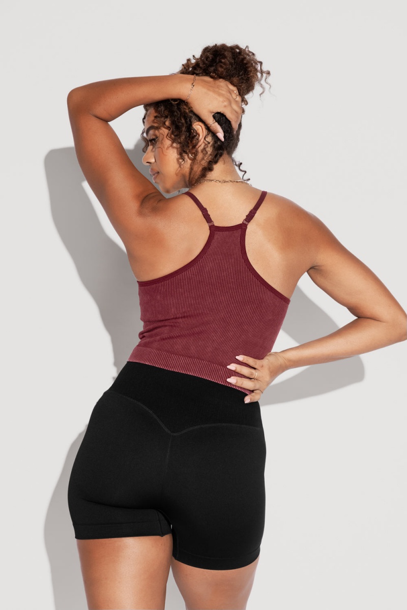POPFLEX What's the Scoop Seamless Tank Garnet | DVWO79423