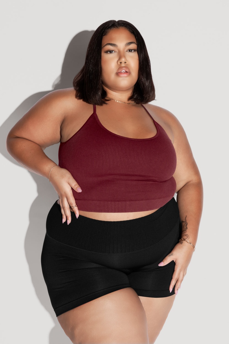 POPFLEX What's the Scoop Seamless Tank Garnet | DVWO79423
