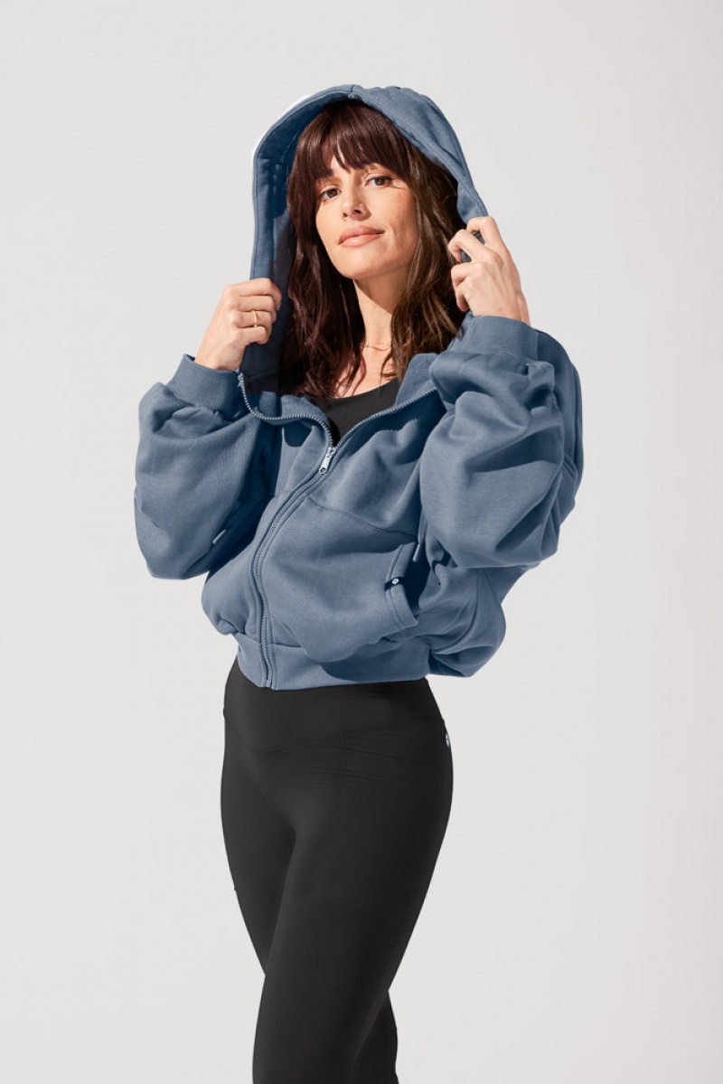 POPFLEX Zip Cloud Hoodie Blankyt | GXDR53728