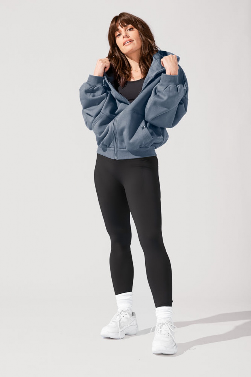POPFLEX Zip Cloud Hoodie Blankyt | GXDR53728